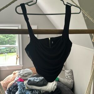 Corset going out top